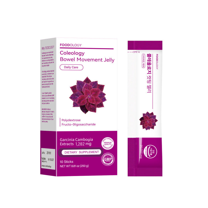 VitaLean Chia Seed Collagen Jelly Sticks Pomegranate Flavor